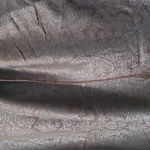 Pashmina Wool Silk Blue Gray Paisley Shawl Wrap Scarf Fringes Large 72x27 Luxury - Picture 3 of 6